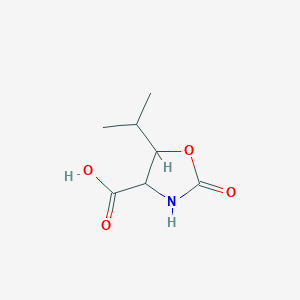5-Isopropyl-2-oxo-1,3-oxazolidine-4-carboxylic acid