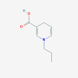 molecular formula C9H13NO2 B13682966 1-Propyl-1,4-dihydropyridine-3-carboxylic acid CAS No. 719988-12-2