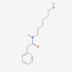 molecular formula C14H21NO2 B13682979 N-(6-Hydroxyhexyl)-2-phenylacetamide 