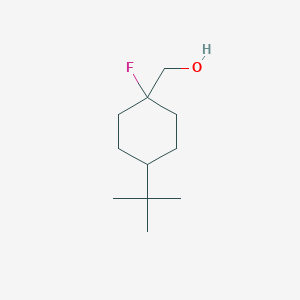 (4-Tert-butyl-1-fluorocyclohexyl)methanol