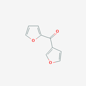 molecular formula C9H6O3 B1368316 2-Furyl(3-furyl)methanone 