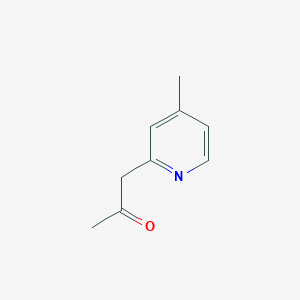 molecular formula C9H11NO B1368325 1-(4-METHYLPYRIDIN-2-YL)ACETONE CAS No. 42508-80-5