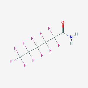 molecular formula C6H2F11NO B1368350 Perfluorohexanamide CAS No. 335-54-6