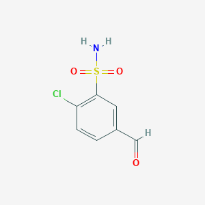 2-Chloro-5-formylbenzenesulfonamide