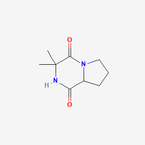 3,3-Dimethylhexahydropyrrolo[1,2-a]pyrazine-1,4-dione