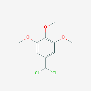 molecular formula C10H12Cl2O3 B13683799 5-(Dichloromethyl)-1,2,3-trimethoxybenzene 