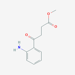 molecular formula C11H13NO3 B1368381 Methyl 4-(2-aminophenyl)-4-oxobutanoate CAS No. 57231-39-7