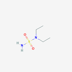 molecular formula C4H12N2O2S B1368387 Diethylsulfamide CAS No. 4841-33-2
