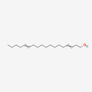 molecular formula C18H34O B13684098 3,13-Octadecadien-1-ol 