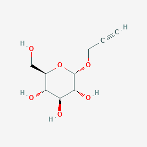 molecular formula C9H14O6 B1368420 Propargyl a-D-glucopyranoside 