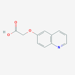 2-(Quinolin-6-yloxy)acetic acid
