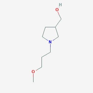 [1-(3-Methoxypropyl)pyrrolidin-3-yl]methanol