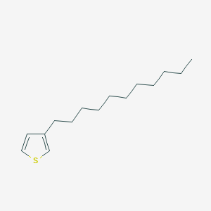 molecular formula C15H26S B136844 3-Undecylthiophene CAS No. 129607-86-9