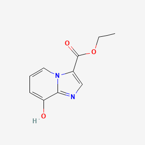 molecular formula C10H10N2O3 B13684489 Ethyl 8-hydroxyimidazo[1,2-a]pyridine-3-carboxylate 