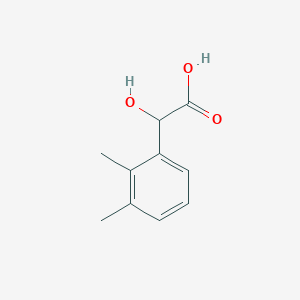 molecular formula C10H12O3 B13684549 2,3-Dimethylmandelic acid 