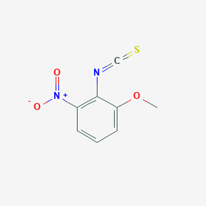 molecular formula C8H6N2O3S B13684551 6-Methoxy-2-nitrophenyl Isothiocyanate 