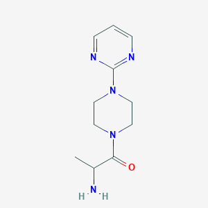 2-Amino-1-[4-(pyrimidin-2-yl)piperazin-1-yl]propan-1-one