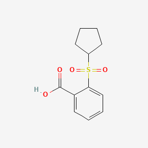 2-Cyclopentanesulfonylbenzoic acid