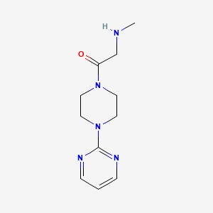 2-(Methylamino)-1-(4-(pyrimidin-2-yl)piperazin-1-yl)ethan-1-one