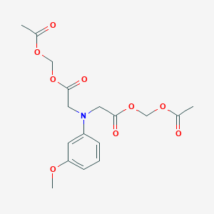 molecular formula C17H21NO9 B136847 Anis-AM CAS No. 132880-13-8