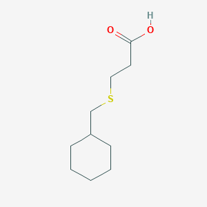 3-Cyclohexylmethylsulfanyl-propionic acid