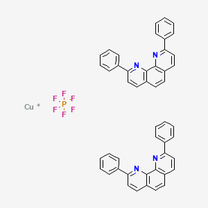 molecular formula C48H32CuF6N4P B13684759 Bis(2,9-diphenyl-1,10-phenanthroline)copper(I) Hexafluorophosphate 