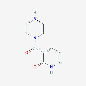 molecular formula C10H13N3O2 B1368476 (2-Hydroxy-pyridin-3-yl)-piperazin-1-yl-methanone 