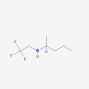(Pentan-2-yl)(2,2,2-trifluoroethyl)amine