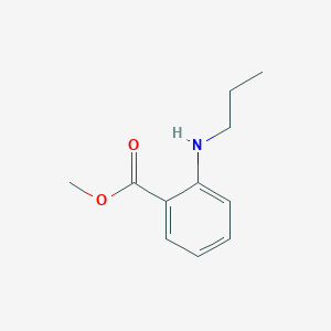 B136848 Methyl 2-(propylamino)benzoate CAS No. 144402-90-4