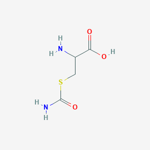 molecular formula C4H8N2O3S B136849 3-Carbamylthioalanine CAS No. 125356-75-4