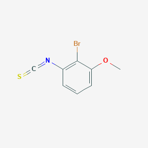 molecular formula C8H6BrNOS B13684919 2-Bromo-3-methoxyphenyl Isothiocyanate 