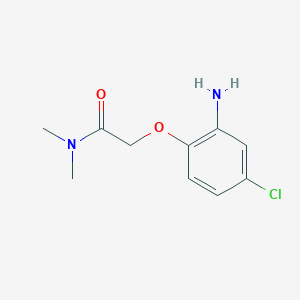 2-(2-amino-4-chlorophenoxy)-N,N-dimethylacetamide