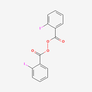 molecular formula C14H8I2O4 B13684949 Bis(2-iodobenzoyl) peroxide CAS No. 30989-24-3