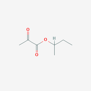 molecular formula C7H12O3 B136850 Butan-2-yl 2-oxopropanoate CAS No. 147506-78-3