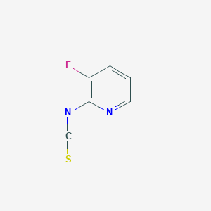 molecular formula C6H3FN2S B13685011 3-Fluoro-2-isothiocyanatopyridine 