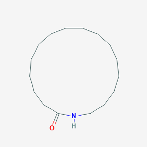 molecular formula C16H31NO B13685023 Aza-2-cycloheptadecanone 
