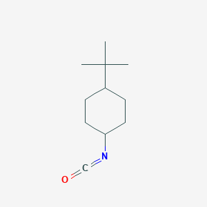 molecular formula C11H19NO B13685167 trans-1-(tert-Butyl)-4-isocyanatocyclohexane 