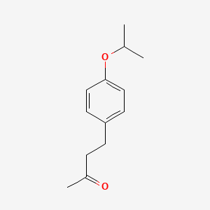 molecular formula C13H18O2 B1368536 4-(4-Isopropoxy-phenyl)-butan-2-one 