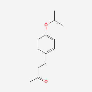 molecular formula C13H18O2 B1368536 4-(4-Isopropoxyphenyl)-butan-2-one 