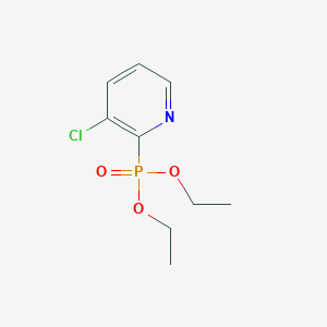 molecular formula C9H13ClNO3P B13685370 Diethyl (3-Chloro-2-pyridyl)phosphonate 