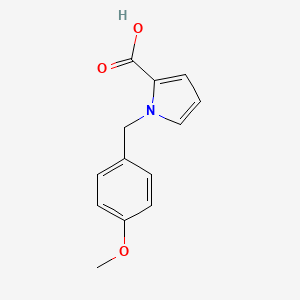1-[(4-methoxyphenyl)methyl]-1H-pyrrole-2-carboxylic acid