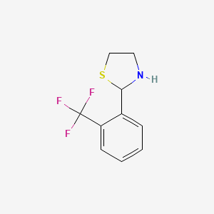 2-(2-(Trifluoromethyl)phenyl)thiazolidine