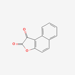 molecular formula C12H6O3 B13685435 Naphtho[2,1-b]furan-1,2-dione CAS No. 6540-43-8