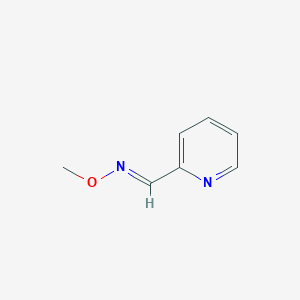 molecular formula C7H8N2O B136855 (E)-picolinaldehyde O-methyl oxime CAS No. 126527-22-8