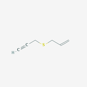 molecular formula C6H8S B13685707 Allyl propargyl sulfide CAS No. 89027-60-1