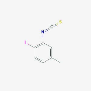 molecular formula C8H6INS B13685715 2-Iodo-5-methylphenyl Isothiocyanate 