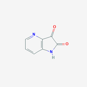 molecular formula C7H4N2O2 B136860 1H-吡咯并[3,2-b]吡啶-2,3-二酮 CAS No. 153072-89-0