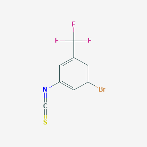 molecular formula C8H3BrF3NS B13686030 3-Bromo-5-(trifluoromethyl)phenylisothiocyanate 