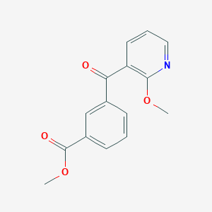 Methyl 3-(2-methoxynicotinoyl)benzoate