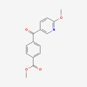 Methyl 4-(6-methoxynicotinoyl)benzoate